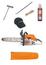 Pilarka spalinowa STIHL MS 291, 3/8" RM 1,6 L04 +OLEJ+PILNIK+UCHWYT+CZAPKA