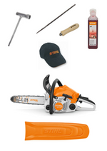 PILARKA SPALINOWA STIHL MS 172  C-BE 35 3/8"P 11482000033 + OLEJ+PILNIK+UCHWYT+CZAPKA