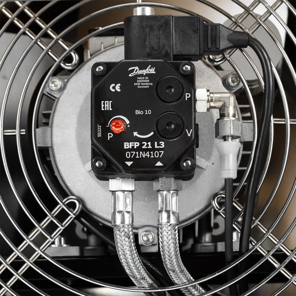 Nagrzewnica olejowa MASTER BV 110 E - 34 kW, z odprowadzaniem spalin