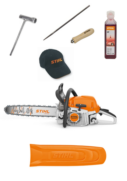 Pilarka spalinowa STIHL MS 291, 3/8" RM 1,6 L04 +OLEJ+PILNIK+UCHWYT+CZAPKA