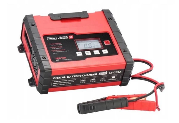 Prostownik IDEAL CHARGER 15 LCD 12V