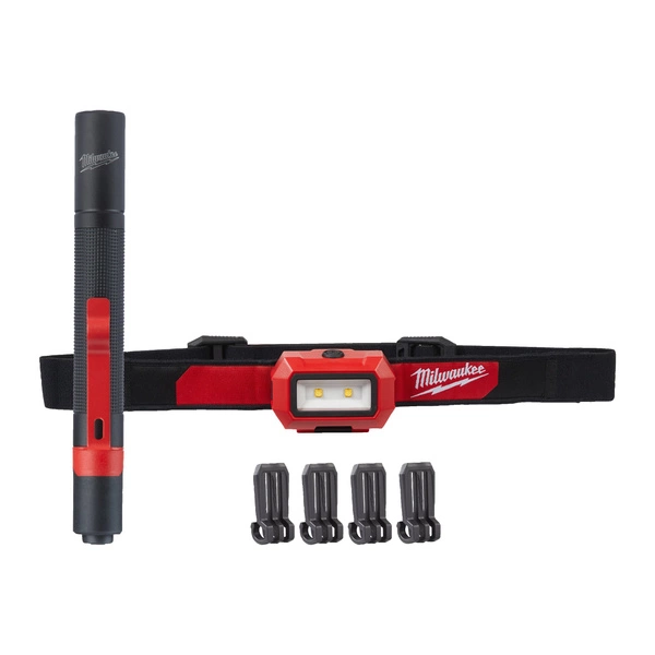 Zestaw latarek MILWAUKEE HL2IPL-LED