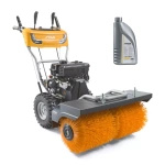 Zamiatarka STIGA SWS 800 GE 80cm z rozruchem elektrycznym + olej gratis