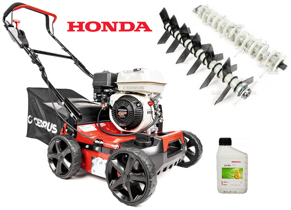 Wertykulator spalinowy CEDRUS WR01-H  Honda 2w1 + olej + dostawa gratis!