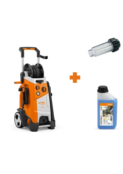 STIHL Myjka wysokociśnieniowa RE 170 PLUS + FILTR+ PŁYN CC 100-1L