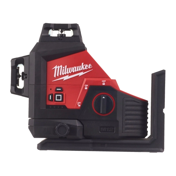 Laser krzyżowy MILWAUKEE M12 3PL-0C, bez akumulatora