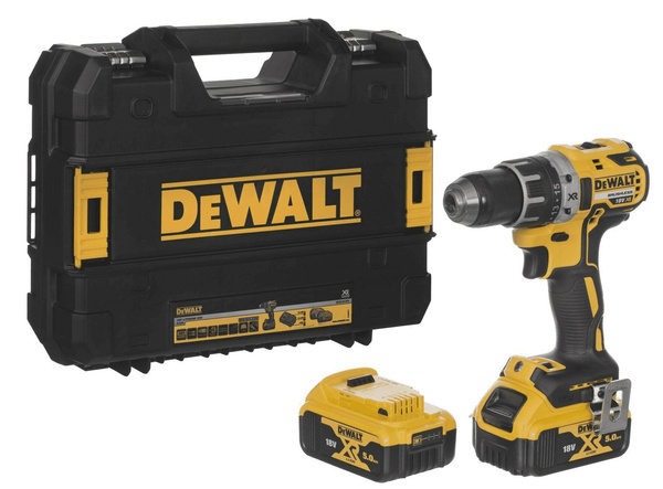 Wiertarko-wkrętarka DeWalt DCD791P2-QW, 2x5Ah, z walizką