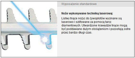 Elektryczne nożyce do żywopłotu STIHL HSE 71 70cm