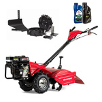 Glebogryzarka spalinowa Hortmasz HGS 65 XGTL1 z napędem na koła i zestawem do orania + olej + dostawa gratis!