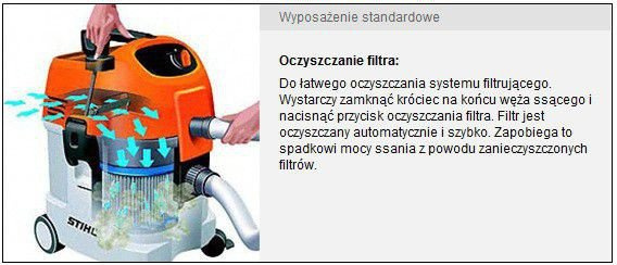 Odkurzacz STIHL SE 122 E