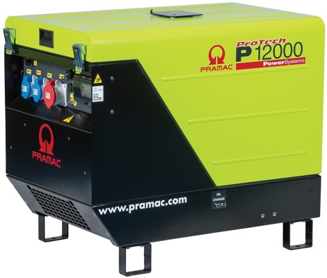 Agregat prądotwórczy PRAMAC P12000 AVR 400V + olej + dostawa gratis!